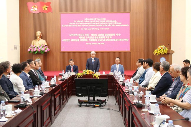 Đẩy mạnh hoạt động giao lưu nhân dân giữa hai nước Việt Nam - Hàn Quốc